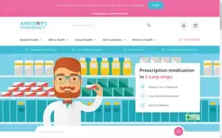 Ashcroftpharmacy.co.uk Screenshot 2024-06-26 15:26:45