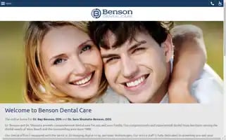 Bensondental.com Screenshot 2024-07-06 23:19:32