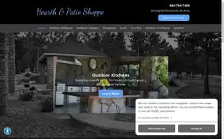 Thehearthandpatioshoppe.com Screenshot 2024-05-16 20:57:35