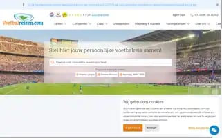 Voetbalreizen.com Screenshot 2024-07-09 11:09:43