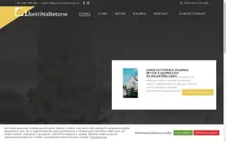 Usetrinabetone.sk Screenshot 2024-05-19 23:43:10