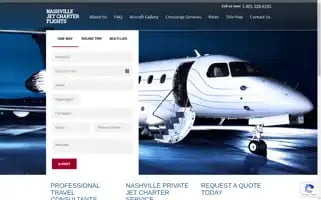 Nashville-jet-charter-flights.com Screenshot 2024-04-19 11:49:46