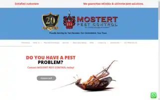 Mostertpestcontrol.com Screenshot 2024-05-16 08:26:17