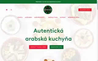 Arabeskabistro.sk Screenshot 2024-07-10 07:15:42