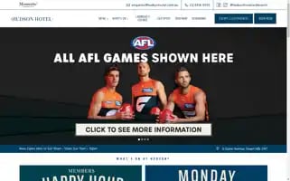 Hudsonhotel.com.au Screenshot 2024-04-19 13:04:14