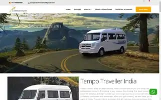 Tempotravellerindia.com Screenshot 2024-04-22 22:43:33