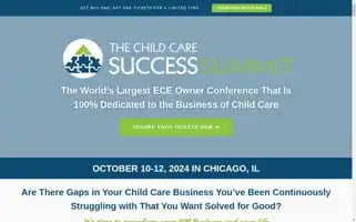 Childcaresuccesssummit.com Screenshot 2024-05-09 02:25:21