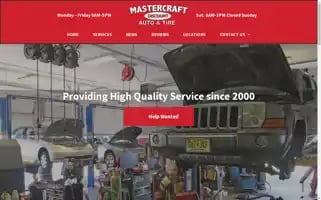 Mastercraftautoandtire.com Screenshot 2024-05-12 21:10:31