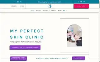 Myperfectskinclinic.com Screenshot 2024-06-26 10:14:28