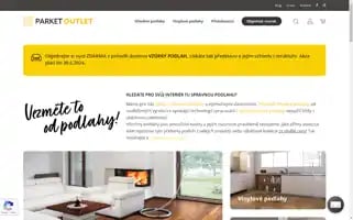Parketoutlet.cz Screenshot 2024-05-21 20:24:40