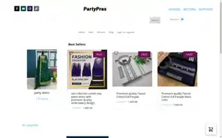 Partypras.com Screenshot 2024-05-28 21:23:42
