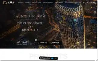 Nile-developments.com Screenshot 2024-06-27 05:56:30