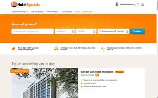 Hotelspecials.nl Screenshot 2024-07-07 16:19:48