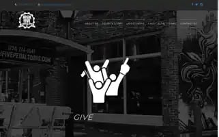 Highfivepedaltours.com Screenshot 2024-04-16 04:14:51