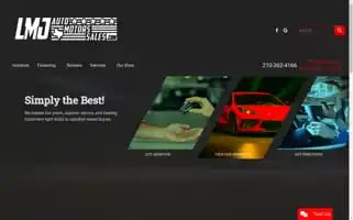 Lmjautomotorsales.com Screenshot 2024-05-16 05:59:37