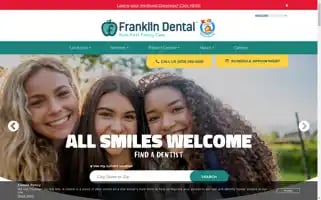 Franklindentalgroup.com Screenshot 2024-05-09 19:09:14