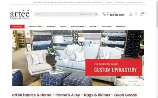 Arteefabricsandhome.com Screenshot 2024-05-08 14:23:27