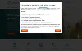 Dechristelijkezorgverzekeraar.nl Screenshot 2024-06-13 15:35:29