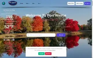 Fortwaynetourism.com Screenshot 2024-04-14 12:18:07