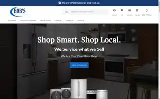 Bobsappliancessc.com Screenshot 2024-05-08 20:14:49