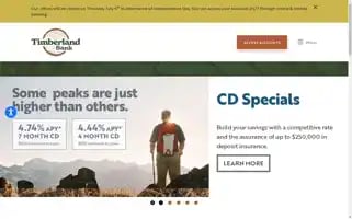 Timberlandbank.com Screenshot 2024-07-02 14:13:29