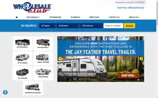 Wholesalervclub.com Screenshot 2024-05-15 03:03:38