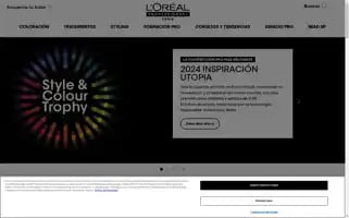Lorealprofessionnel.es Screenshot 2024-07-08 19:14:02