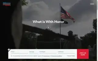 Withhonor.org Screenshot 2024-07-06 02:15:09