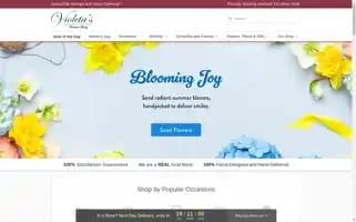 Violetasflowershop.com Screenshot 2024-05-14 21:49:01