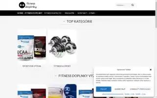 Fitnessdoplnky.eu Screenshot 2024-07-10 08:08:17