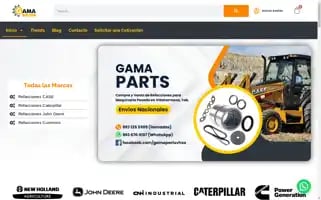 Gamapartsmx.com Screenshot 2024-05-21 13:04:03