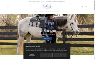Ridesoutherly.com Screenshot 2024-07-03 11:52:42