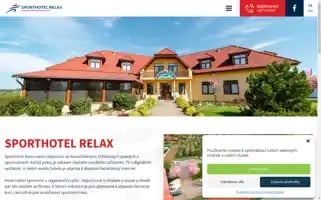 Sporthotelrelax.cz Screenshot 2024-04-19 10:38:22