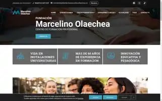Fundacionmarcelinoolaechea.es Screenshot 2024-07-08 14:00:14