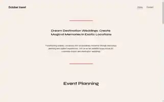 Octobertravel.com Screenshot 2024-04-23 05:52:28