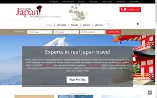 Uniquejapantours.com Screenshot 2024-04-26 18:24:13