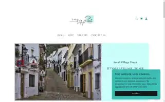 Smallvillagetours.com Screenshot 2024-04-24 01:22:24