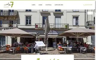 Le7-brasserie.fr Screenshot 2024-07-03 11:05:47