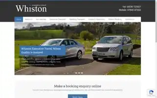 Whistonexecutivetravel.co.uk Screenshot 2024-04-16 16:19:19