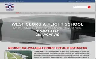 Westgaflightschool.com Screenshot 2024-04-18 18:02:51