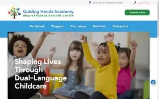Guidinghandsacademy.com Screenshot 2024-07-06 23:22:13