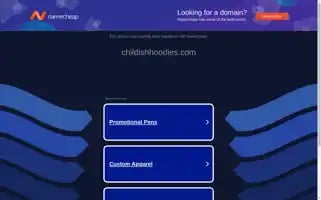 Childishhoodies.com Screenshot 2024-05-28 17:18:22