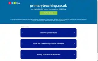 Primaryteaching.co.uk Screenshot 2024-05-13 12:09:54