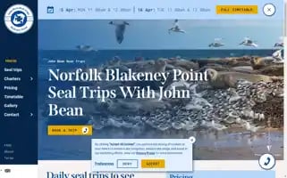 Johnbeanboattrips.co.uk Screenshot 2024-04-15 10:55:32