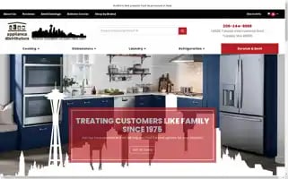 Appliancedistributorsseattle.com Screenshot 2024-05-08 13:37:43