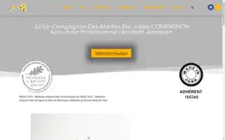 Apiculture-jura-miel-compagnon.com Screenshot 2024-06-15 04:53:21