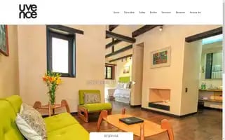 Uvenceartehotel.com Screenshot 2024-04-16 12:12:19