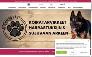 Koiranurkka.fi Screenshot 2024-05-23 20:09:09