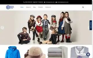 Rajmoniapparels.com Screenshot 2024-05-20 20:48:43