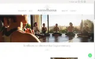 Samdhanayoga.org Screenshot 2024-06-11 23:25:30